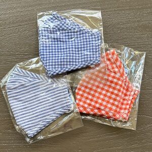 Proper Cloth Adult Size Masks, set of three, new in bags